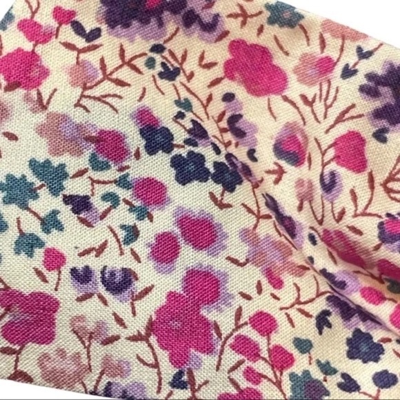 NWT J. Crew Liberty Print Hair Bow Floral Scrunchie - Picture 2 of 2